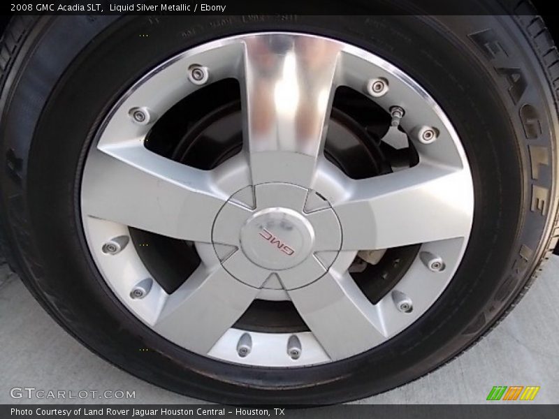 Liquid Silver Metallic / Ebony 2008 GMC Acadia SLT