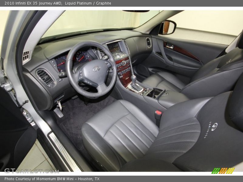 Liquid Platinum / Graphite 2010 Infiniti EX 35 Journey AWD