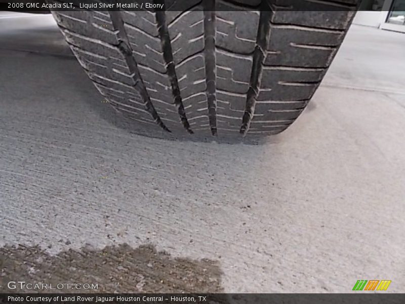 Liquid Silver Metallic / Ebony 2008 GMC Acadia SLT