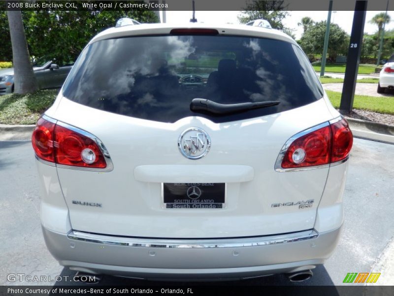 White Opal / Cashmere/Cocoa 2008 Buick Enclave CXL