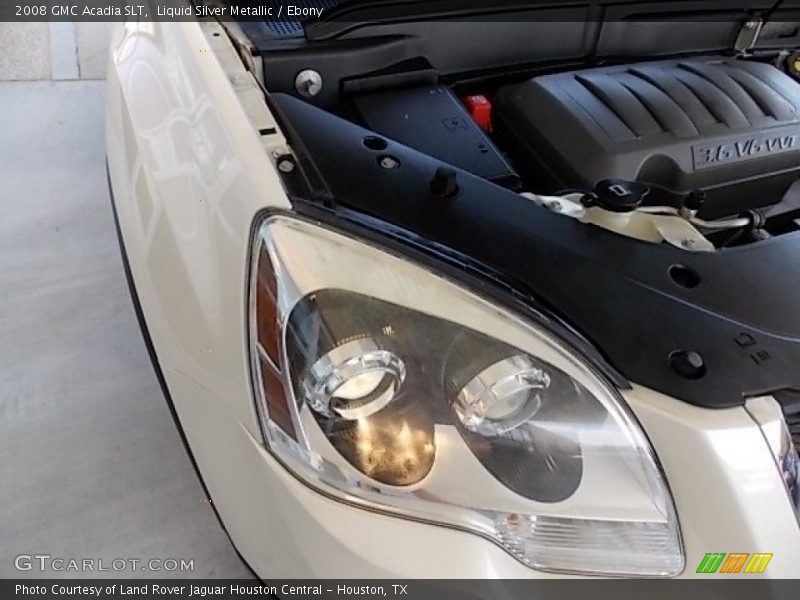Liquid Silver Metallic / Ebony 2008 GMC Acadia SLT