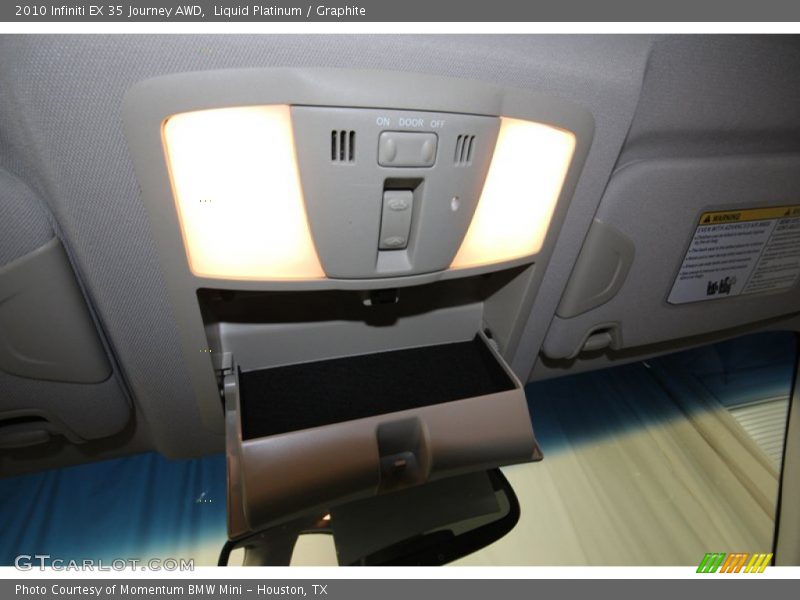 Liquid Platinum / Graphite 2010 Infiniti EX 35 Journey AWD
