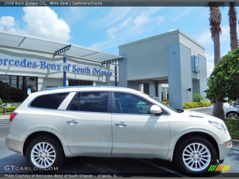 White Opal / Cashmere/Cocoa 2008 Buick Enclave CXL