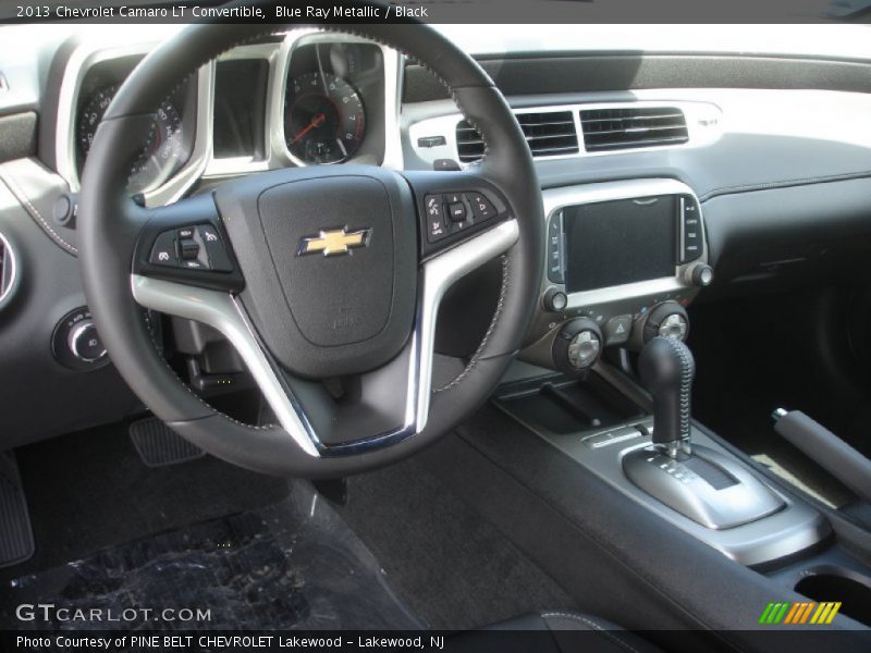 Blue Ray Metallic / Black 2013 Chevrolet Camaro LT Convertible