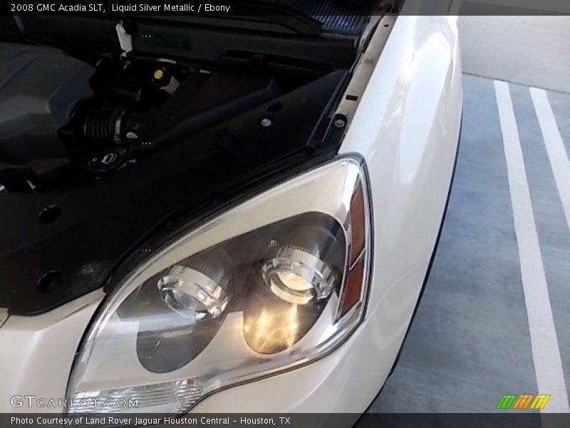 Liquid Silver Metallic / Ebony 2008 GMC Acadia SLT