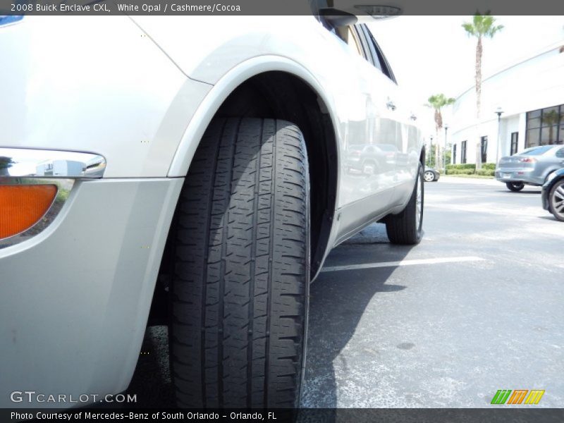 White Opal / Cashmere/Cocoa 2008 Buick Enclave CXL