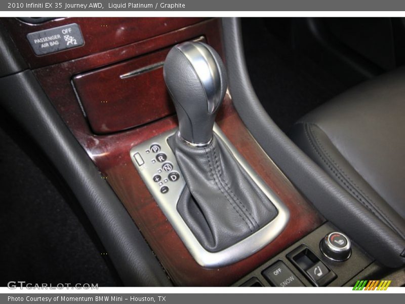 Liquid Platinum / Graphite 2010 Infiniti EX 35 Journey AWD