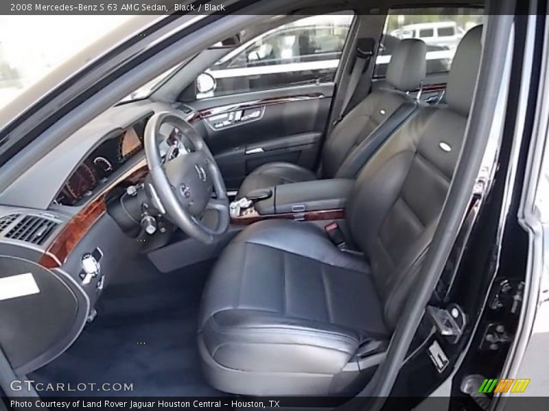  2008 S 63 AMG Sedan Black Interior