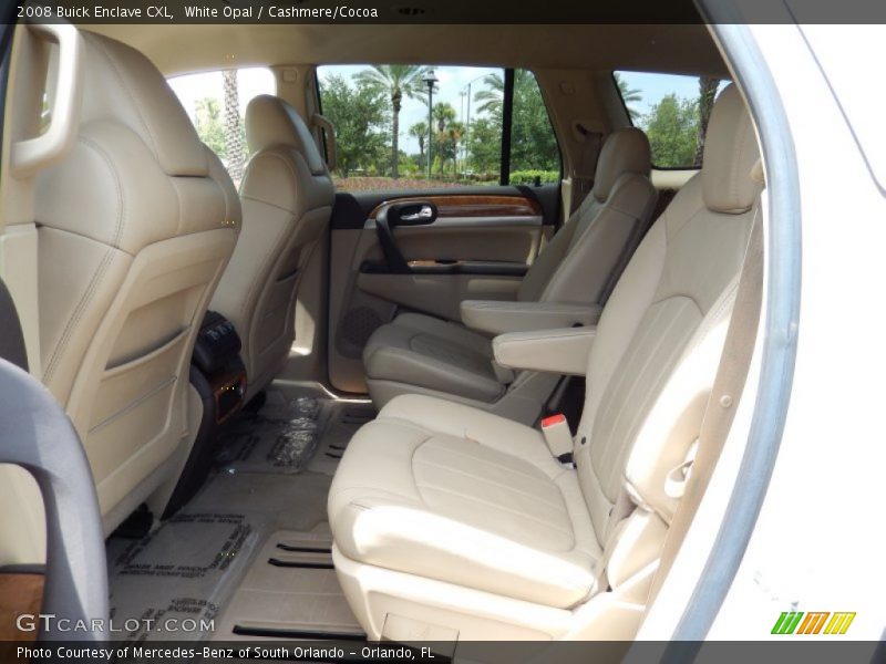 Rear Seat of 2008 Enclave CXL