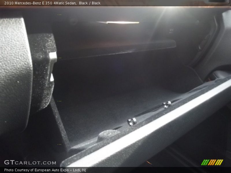 Black / Black 2010 Mercedes-Benz E 350 4Matic Sedan