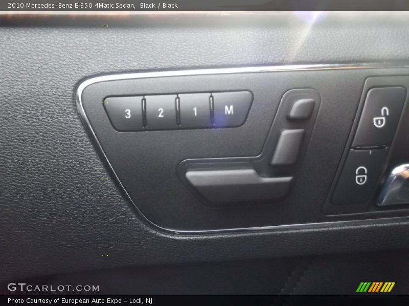 Black / Black 2010 Mercedes-Benz E 350 4Matic Sedan