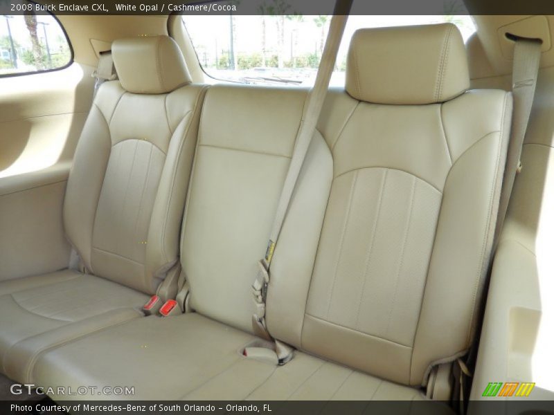 Rear Seat of 2008 Enclave CXL
