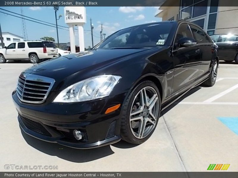 Front 3/4 View of 2008 S 63 AMG Sedan