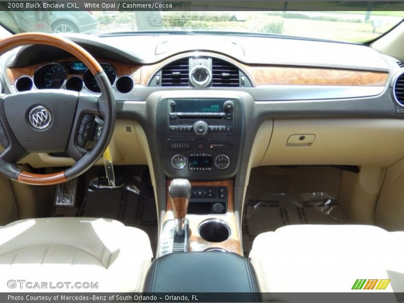 Dashboard of 2008 Enclave CXL