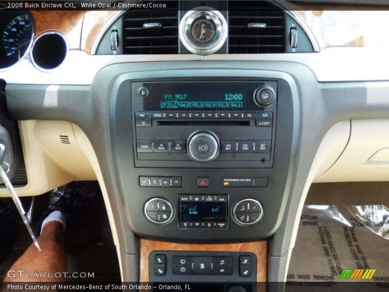Controls of 2008 Enclave CXL