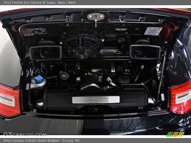 Black / Black 2011 Porsche 911 Carrera 4S Coupe
