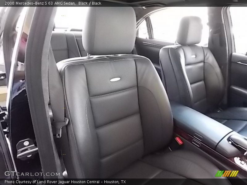 Black / Black 2008 Mercedes-Benz S 63 AMG Sedan