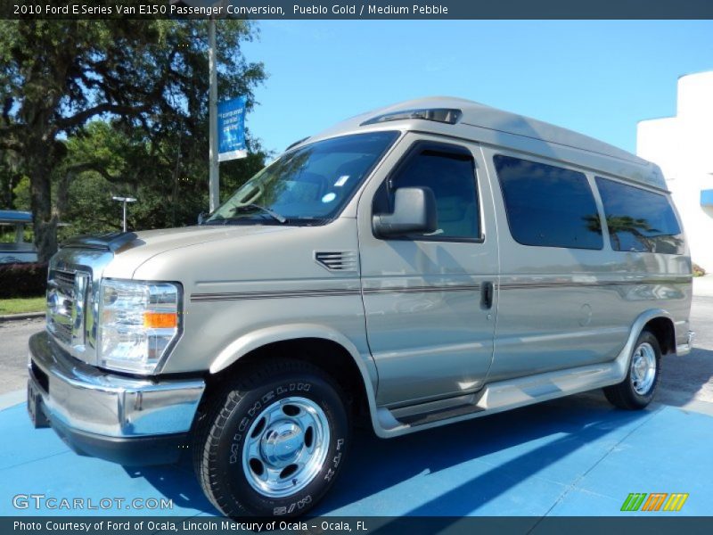 Pueblo Gold / Medium Pebble 2010 Ford E Series Van E150 Passenger Conversion