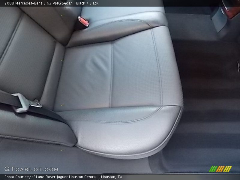 Black / Black 2008 Mercedes-Benz S 63 AMG Sedan