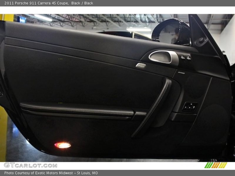 Black / Black 2011 Porsche 911 Carrera 4S Coupe