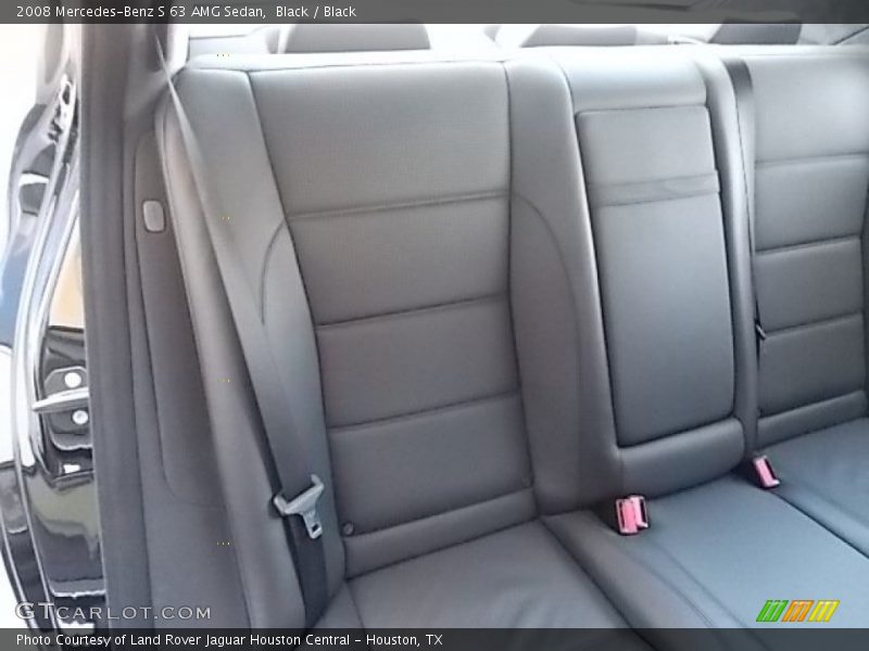 Black / Black 2008 Mercedes-Benz S 63 AMG Sedan