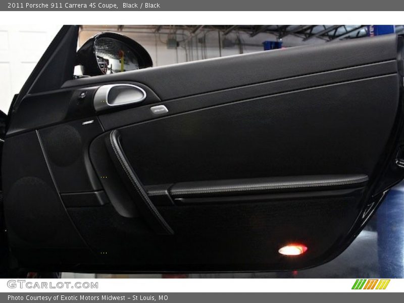 Black / Black 2011 Porsche 911 Carrera 4S Coupe