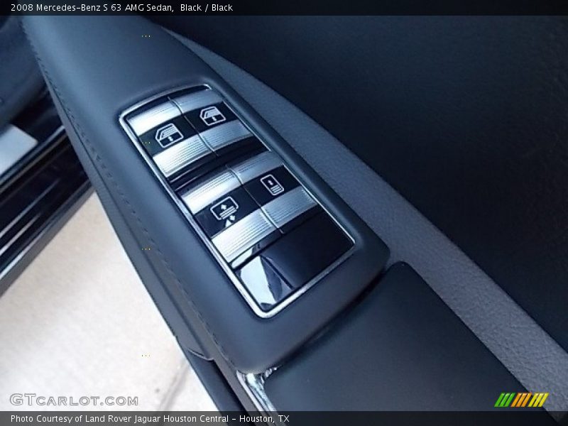 Black / Black 2008 Mercedes-Benz S 63 AMG Sedan