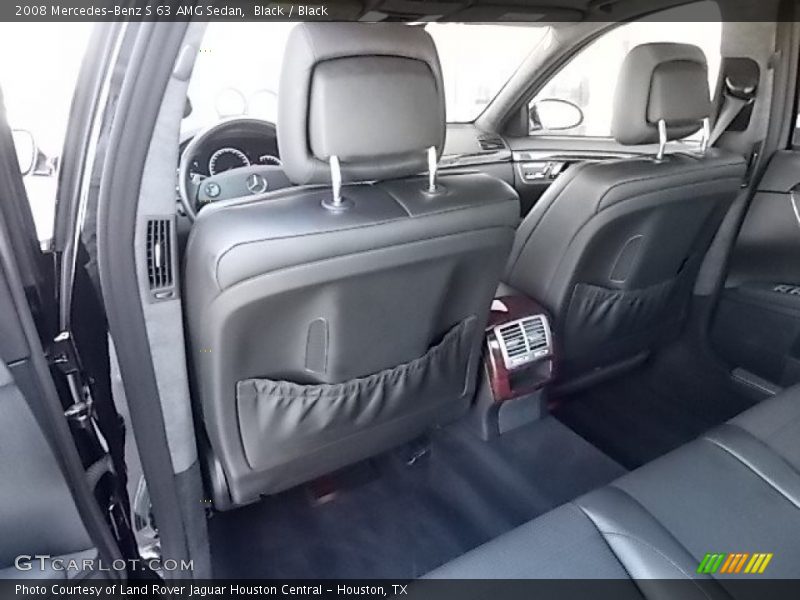 Black / Black 2008 Mercedes-Benz S 63 AMG Sedan