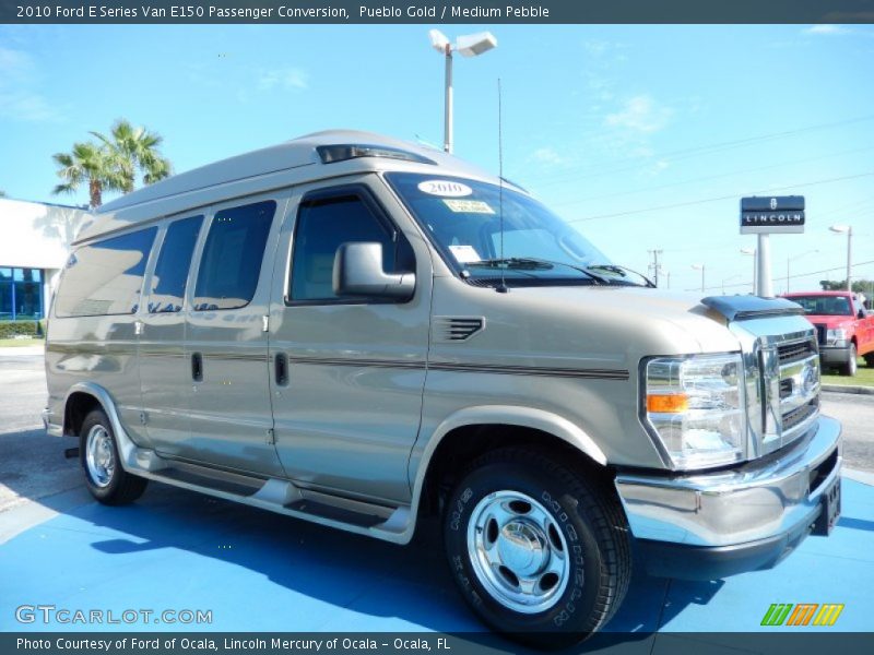 Pueblo Gold / Medium Pebble 2010 Ford E Series Van E150 Passenger Conversion