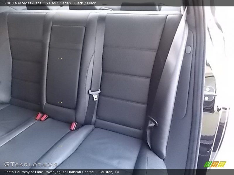 Black / Black 2008 Mercedes-Benz S 63 AMG Sedan