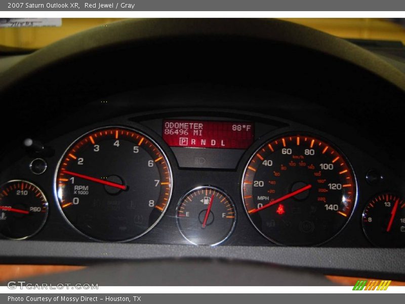 Red Jewel / Gray 2007 Saturn Outlook XR