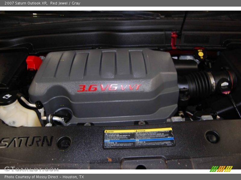 Red Jewel / Gray 2007 Saturn Outlook XR