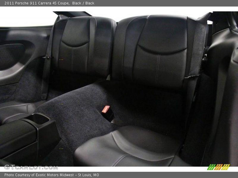 Black / Black 2011 Porsche 911 Carrera 4S Coupe