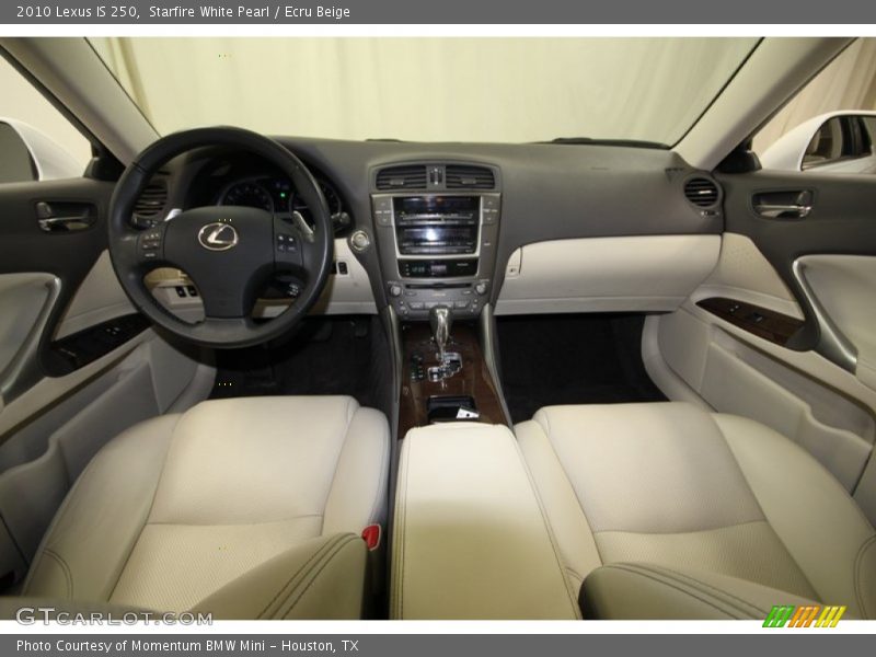 Starfire White Pearl / Ecru Beige 2010 Lexus IS 250
