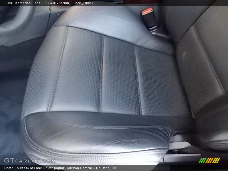 Black / Black 2008 Mercedes-Benz S 63 AMG Sedan