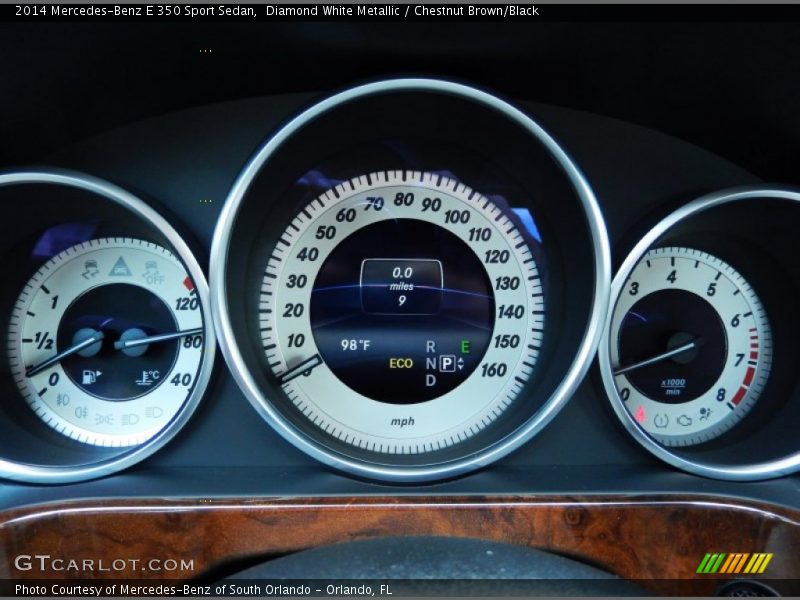  2014 E 350 Sport Sedan 350 Sport Sedan Gauges