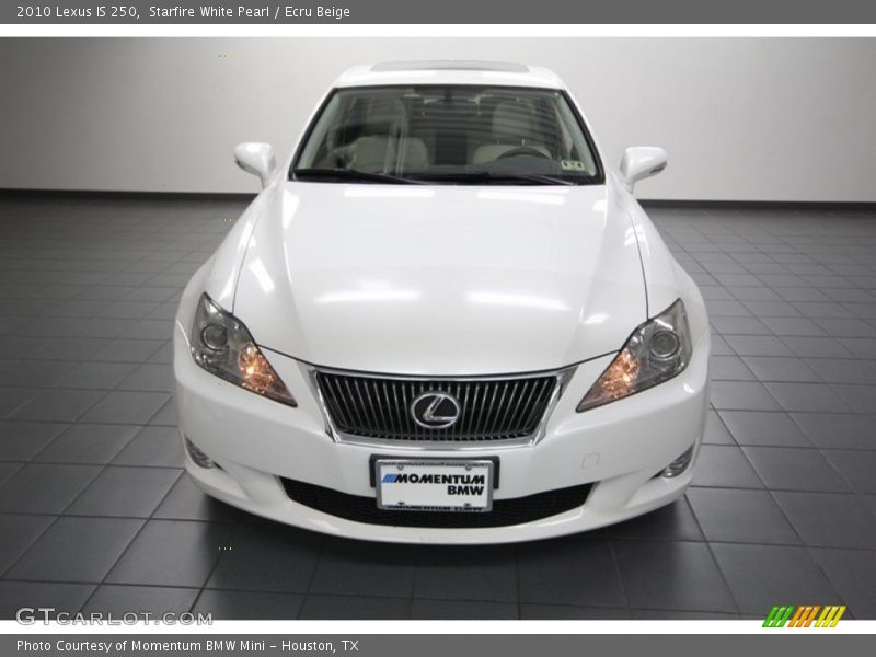 Starfire White Pearl / Ecru Beige 2010 Lexus IS 250