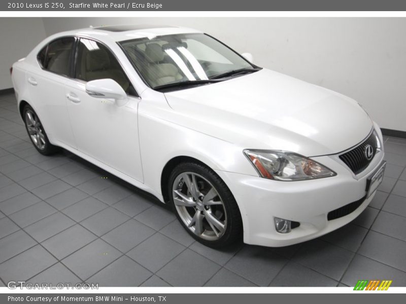 Starfire White Pearl / Ecru Beige 2010 Lexus IS 250
