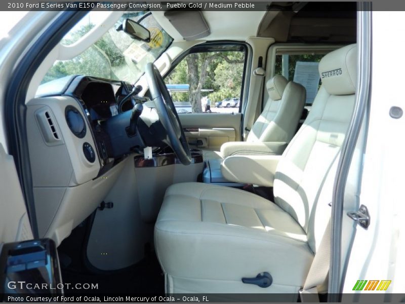 Pueblo Gold / Medium Pebble 2010 Ford E Series Van E150 Passenger Conversion