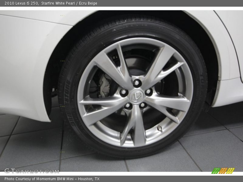 Starfire White Pearl / Ecru Beige 2010 Lexus IS 250