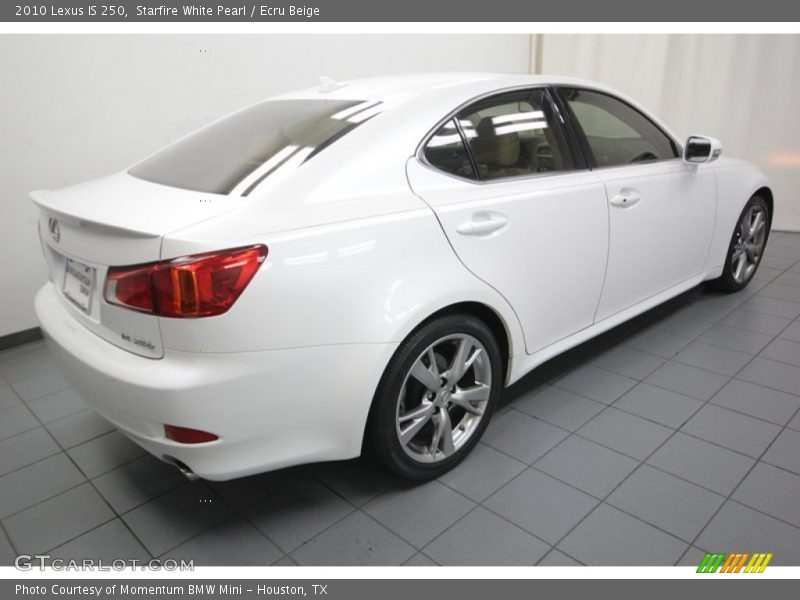 Starfire White Pearl / Ecru Beige 2010 Lexus IS 250