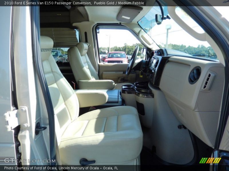 Pueblo Gold / Medium Pebble 2010 Ford E Series Van E150 Passenger Conversion