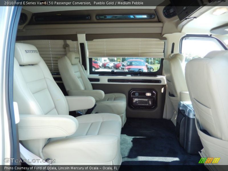 Pueblo Gold / Medium Pebble 2010 Ford E Series Van E150 Passenger Conversion