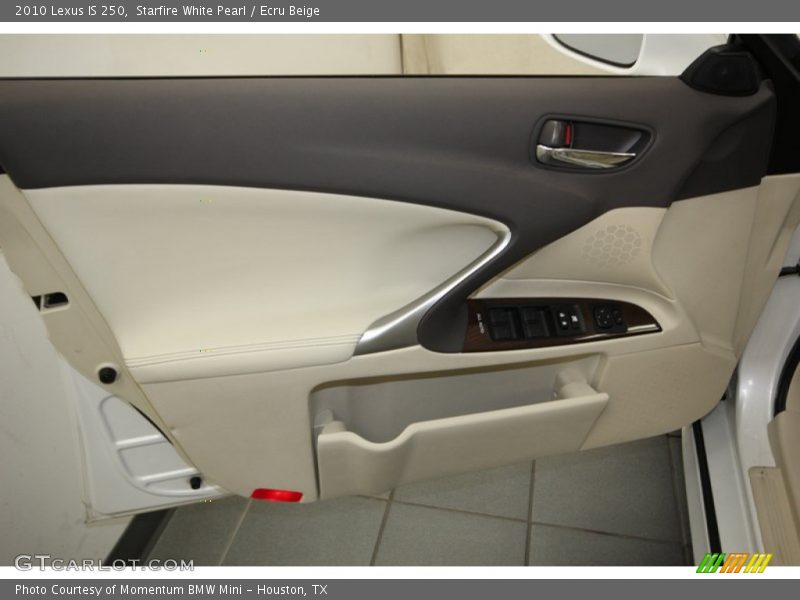 Starfire White Pearl / Ecru Beige 2010 Lexus IS 250