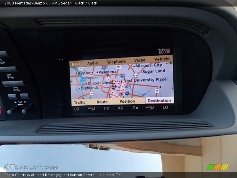 Navigation of 2008 S 63 AMG Sedan