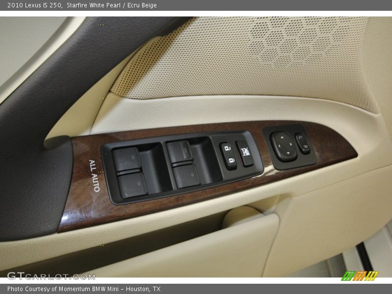Starfire White Pearl / Ecru Beige 2010 Lexus IS 250