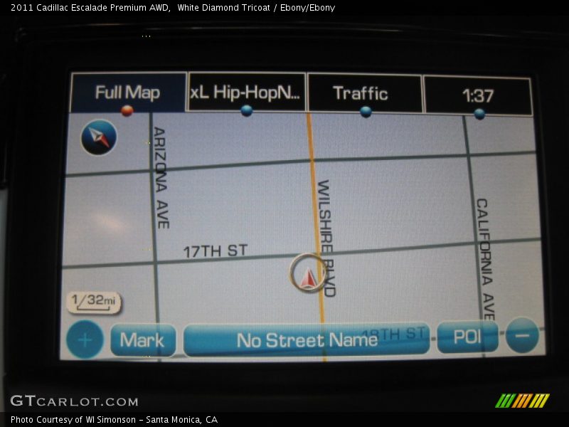 White Diamond Tricoat / Ebony/Ebony 2011 Cadillac Escalade Premium AWD