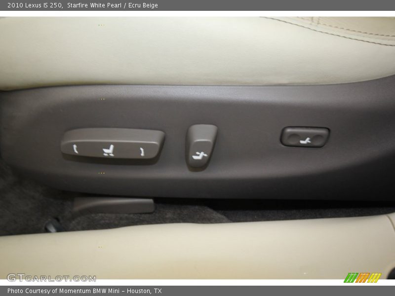 Starfire White Pearl / Ecru Beige 2010 Lexus IS 250
