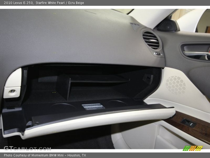 Starfire White Pearl / Ecru Beige 2010 Lexus IS 250
