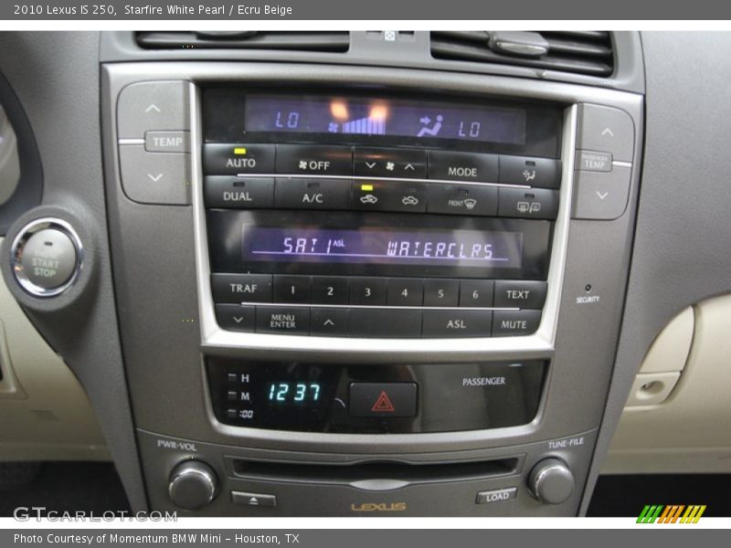 Starfire White Pearl / Ecru Beige 2010 Lexus IS 250